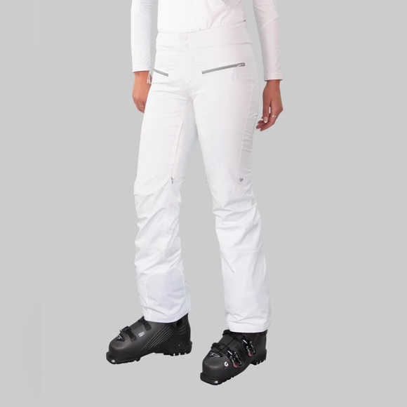 OBERMEYER WOMEN’S BLISS SNOW PANTS WHITE - Picture 2 of 8